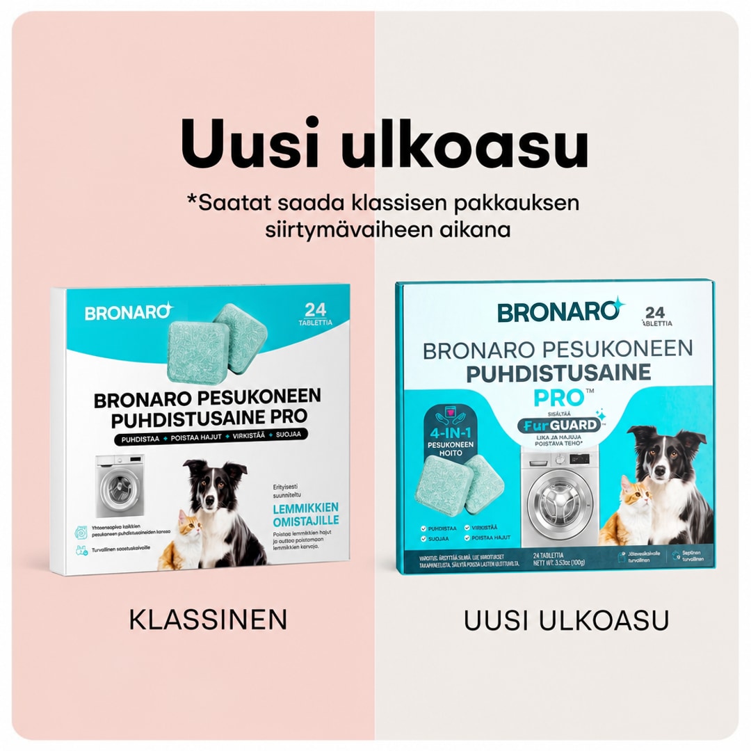 Bronaro Pesukoneen puhdistusaine