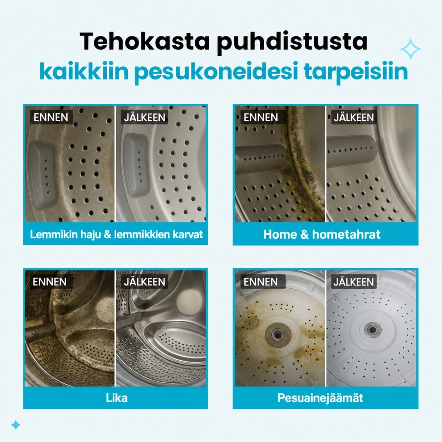 Bronaro Pesukoneen puhdistusaine